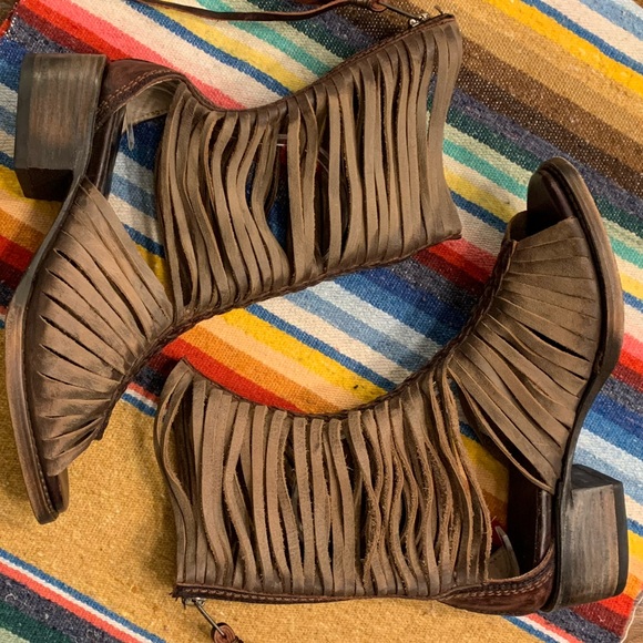 Freebird by Steven Shoes - Freebird Leather Sandal - Size 6 - Excellent Cond.